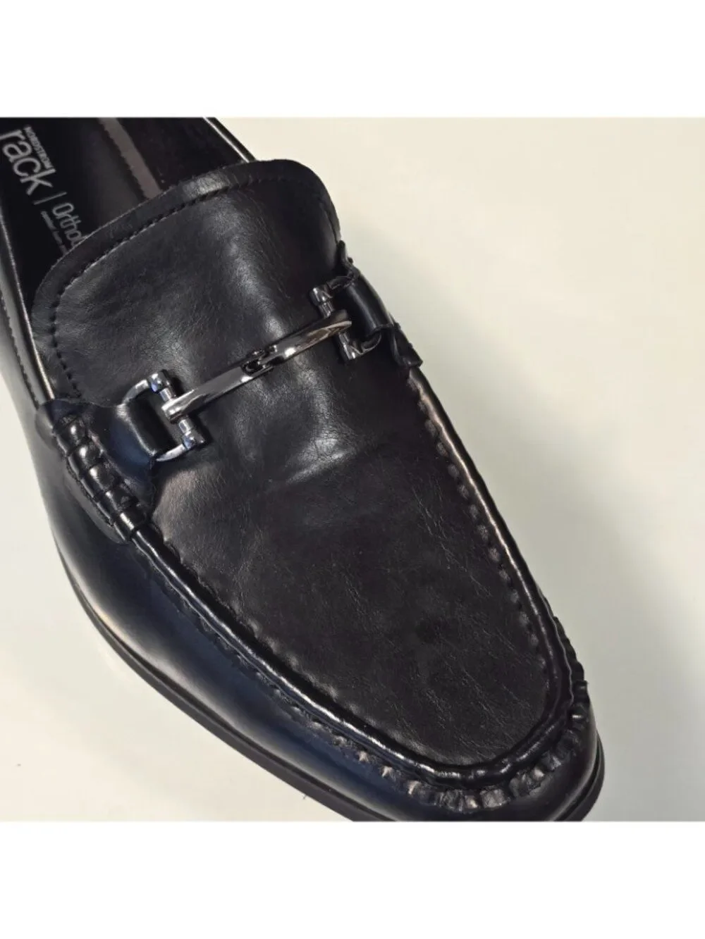 Nordstrom Rack Ortholite Baldwin Black Slip On Loafers Mens Sz 10 US Shoes